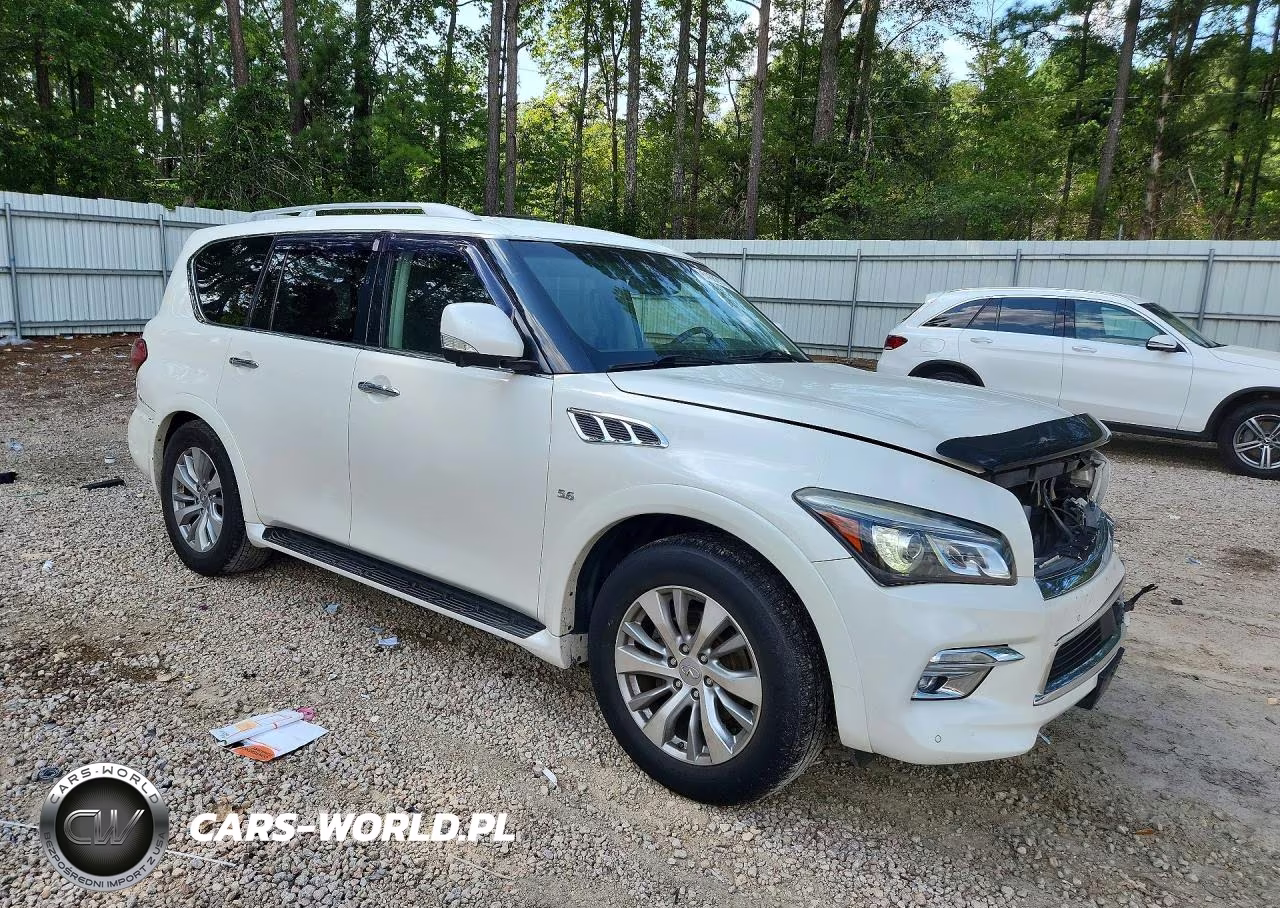 2017 Infiniti Qx80 Base VIN:JN8AZ2NE9H9150923 - 4