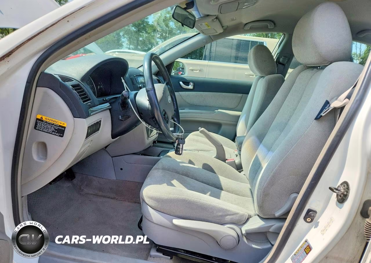 2007 Hyundai Sonata Se VIN:5NPEU46F07H252390 - 7