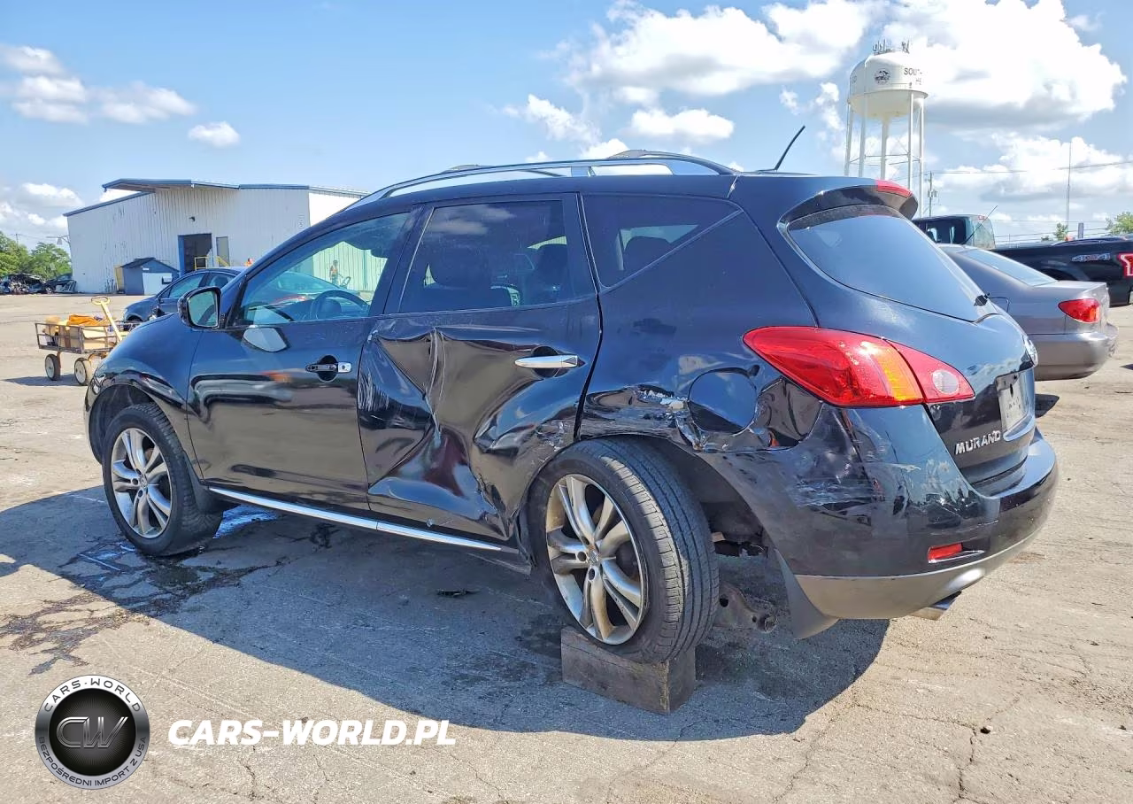 2009 Nissan Murano S VIN:JN8AZ18W19W154997 - 2