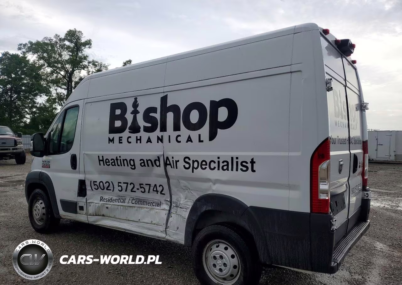 2018 Ram Promaster 1500 1500 High VIN:3C6TRVBG0JE158168 - 2