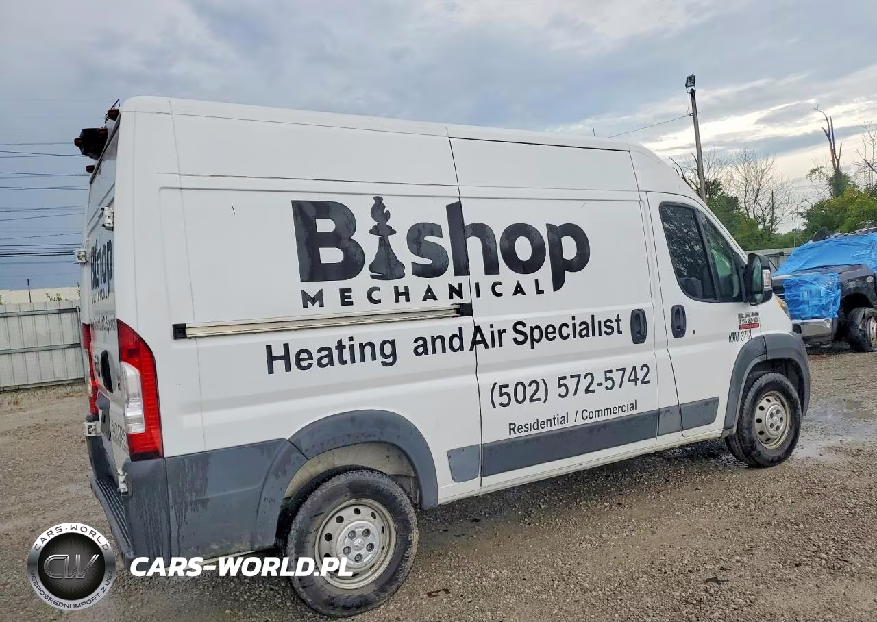 2018 Ram Promaster 1500 1500 High VIN:3C6TRVBG0JE158168 - 3