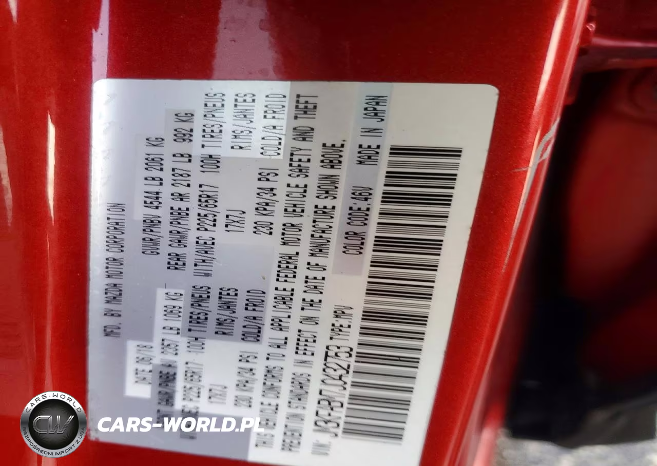 2018 Mazda Cx-5 Sport VIN:JM3KFABM7J0432753 - 13