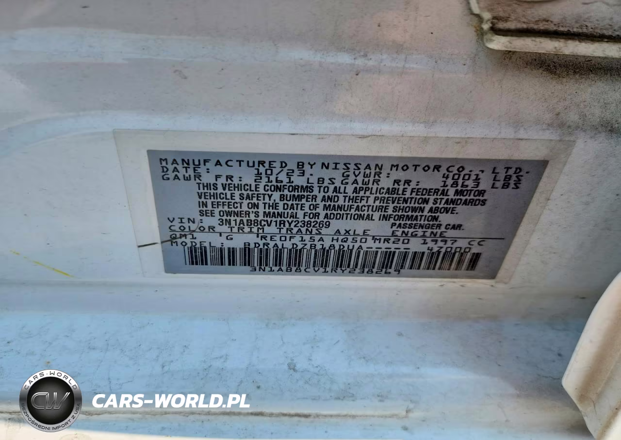 2024 Nissan Sentra Sv VIN:3N1AB8CV1RY238269 - 12