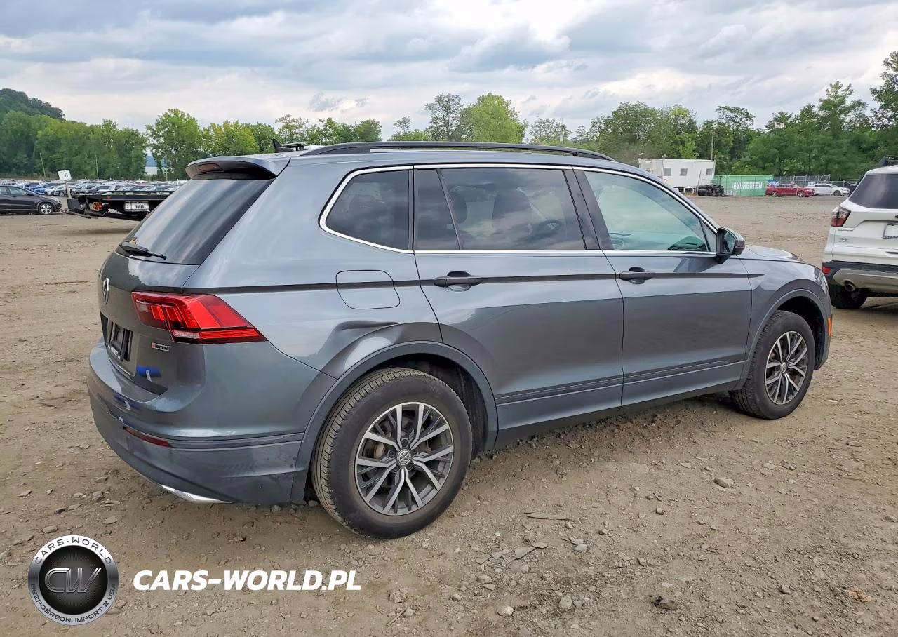 2019 Volkswagen Tiguan Se VIN:3VV2B7AX4KM005128 - 3