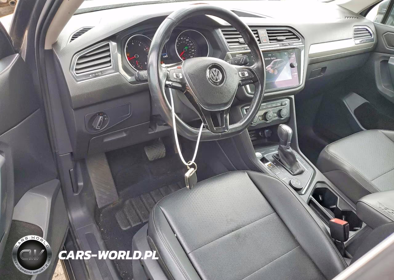 2019 Volkswagen Tiguan Se VIN:3VV2B7AX4KM005128 - 8