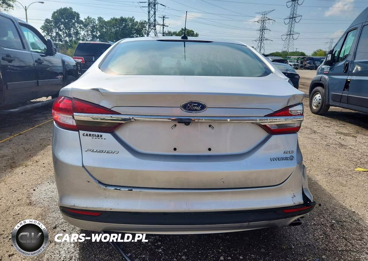 2017 Ford Fusion Se Hybrid VIN:3FA6P0LU8HR385782 - 6