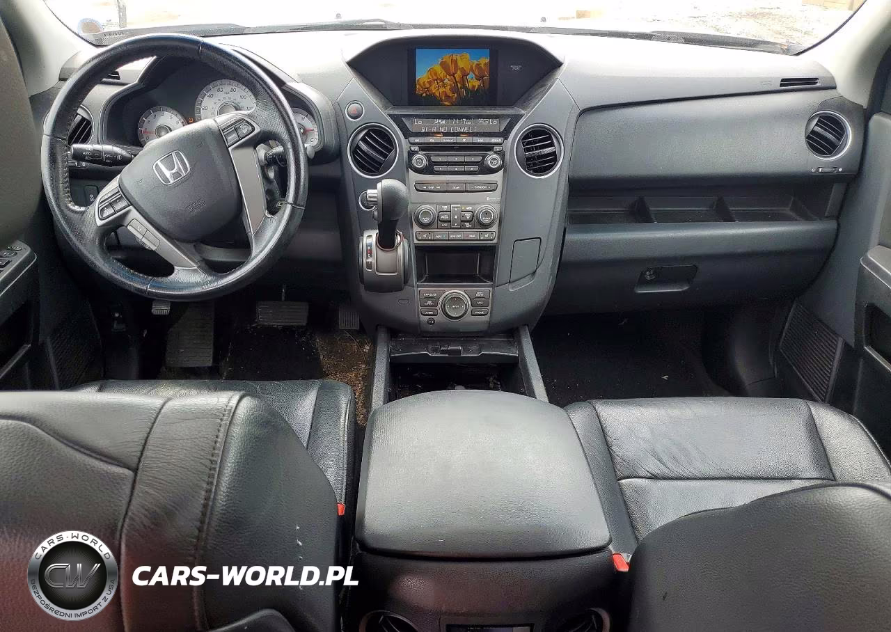 2012 Honda Pilot Exln VIN:5FNYF4H75CB060372 - 8