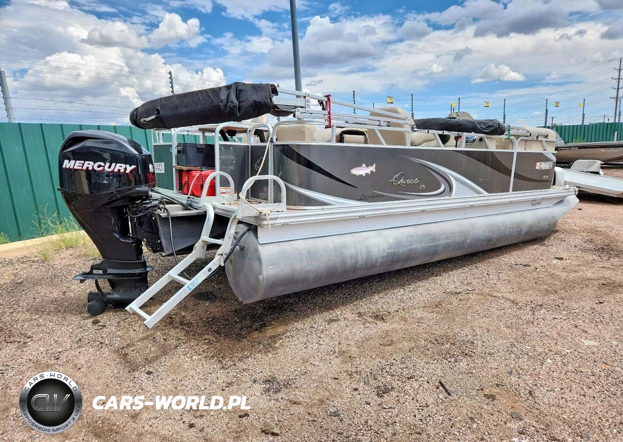 2012 Qwest Pontoons 818Ls Rls VIN:APX158501112 - 4