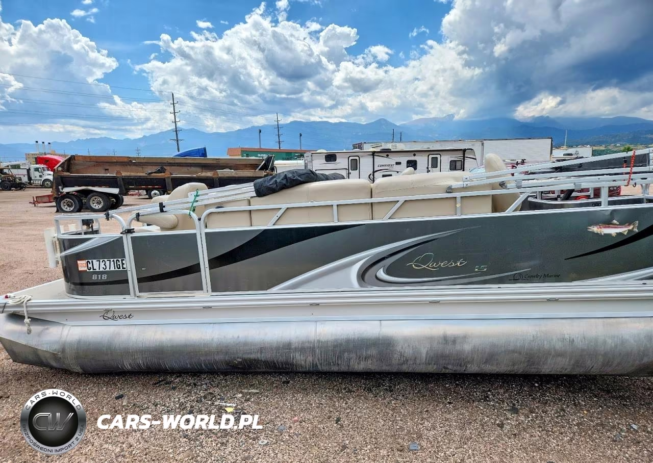 2012 Qwest Pontoons 818Ls Rls VIN:APX158501112 - 9