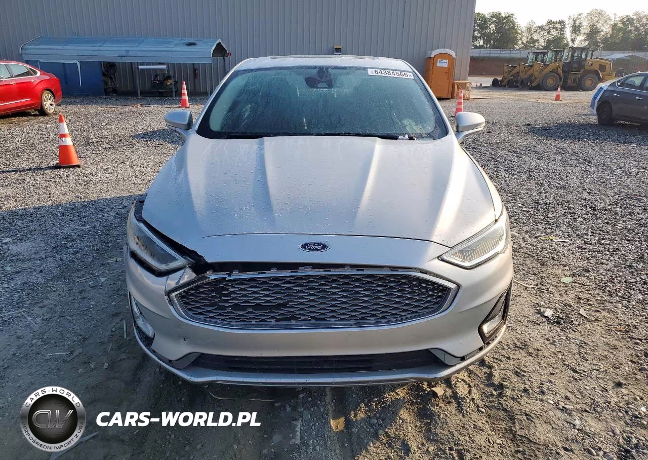 2019 Ford Fusion Titanium VIN:3FA6P0RU3KR223850 - 5