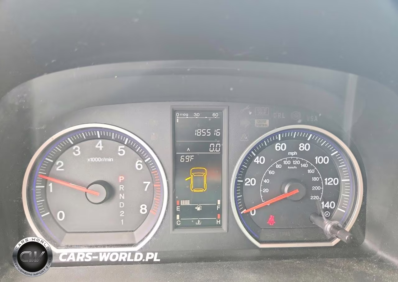 2009 Honda Cr-V Lx VIN:5J6RE48329L011621 - 9