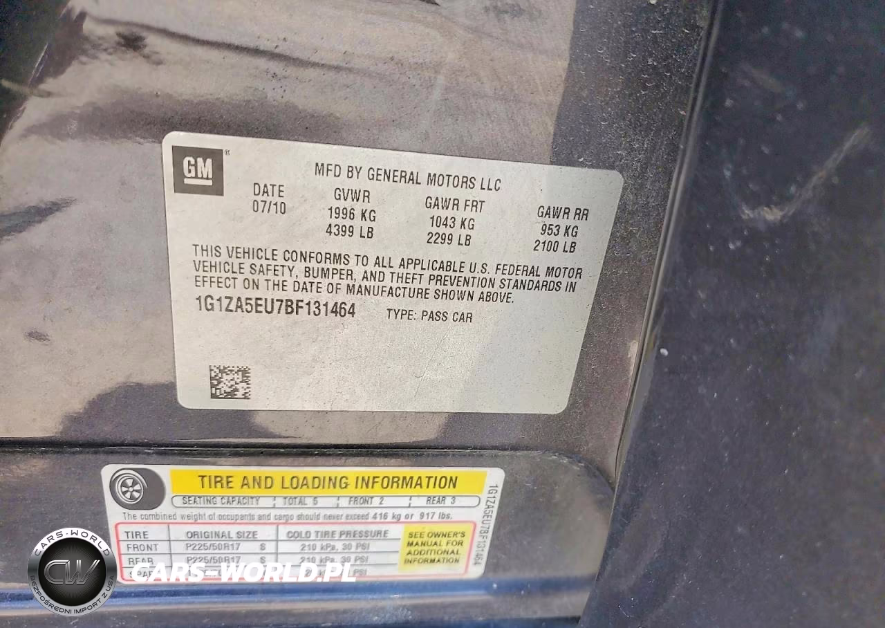 2011 Chevrolet Malibu Ls VIN:1G1ZA5EU7BF131464 - 12