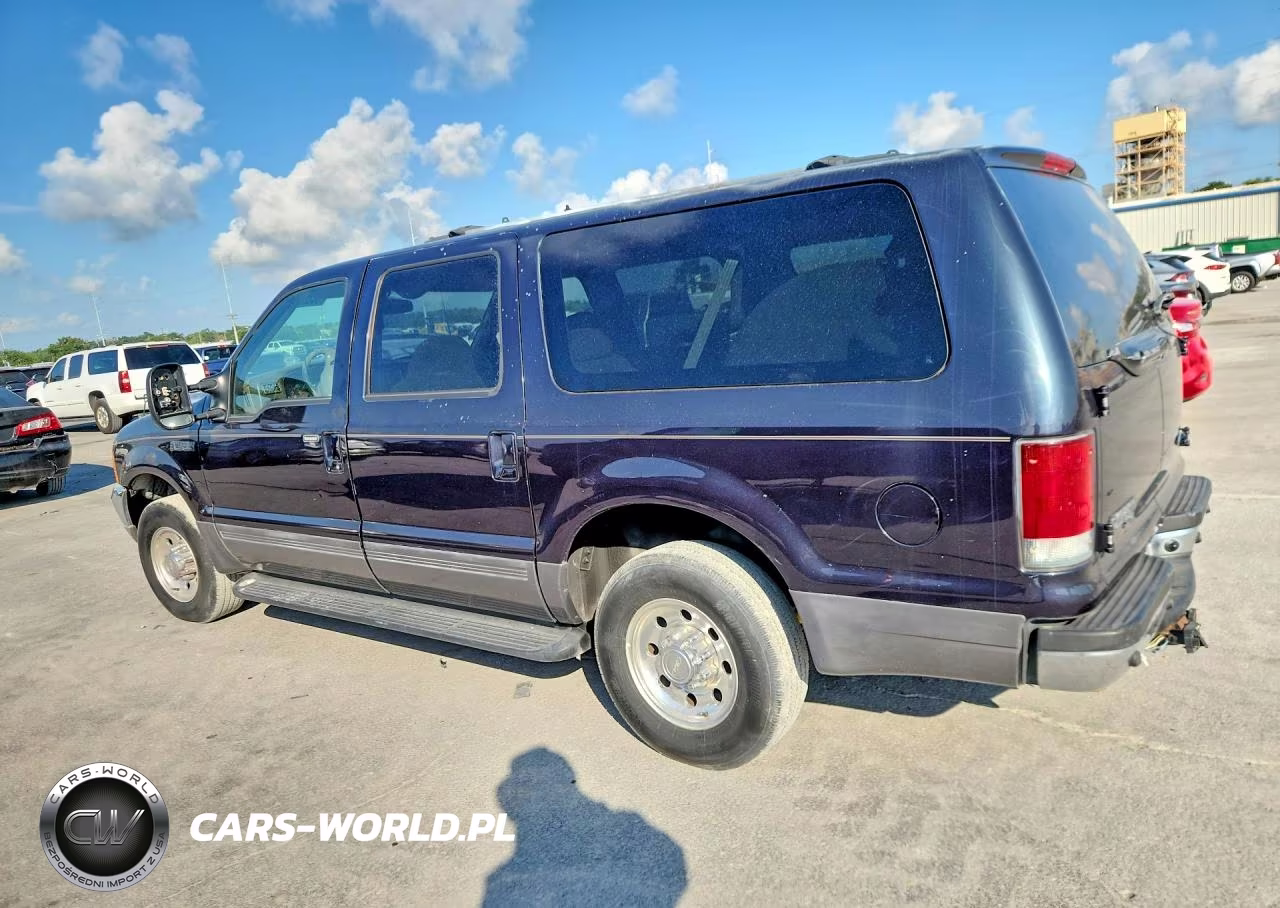 2001 Ford Excursion Xlt VIN:1FMNU40S61EB38323 - 2