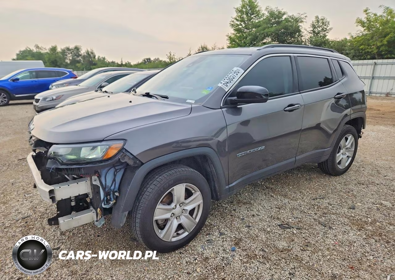 2022 Jeep Compass Latitude VIN:3C4NJDBB2NT165518 - 1