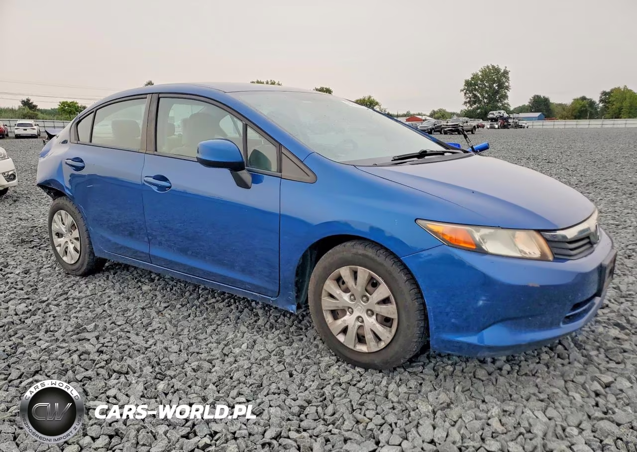 2012 Honda Civic Lx VIN:19XFB2F58CE062924 - 4