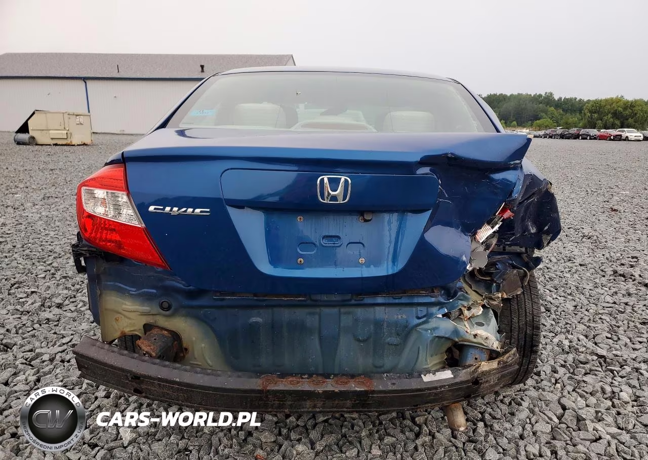 2012 Honda Civic Lx VIN:19XFB2F58CE062924 - 6