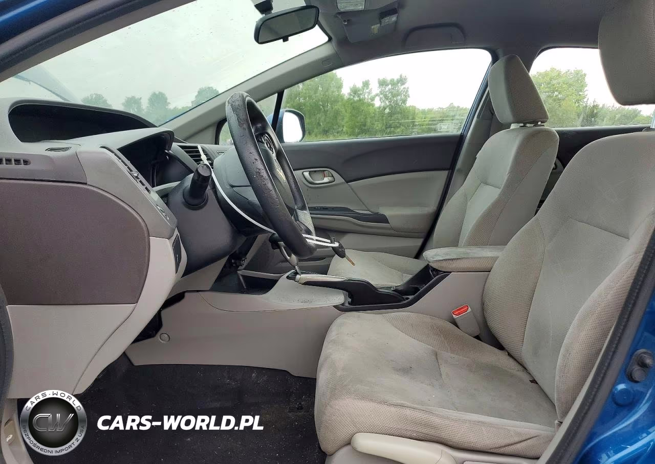 2012 Honda Civic Lx VIN:19XFB2F58CE062924 - 7