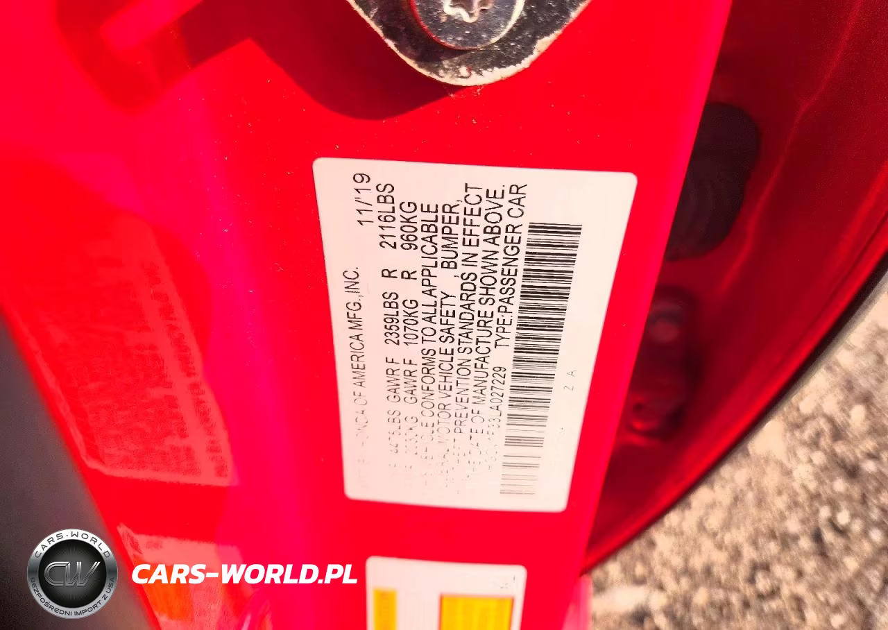 2020 Honda Accord Sport VIN:1HGCV1F33LA027229 - 12