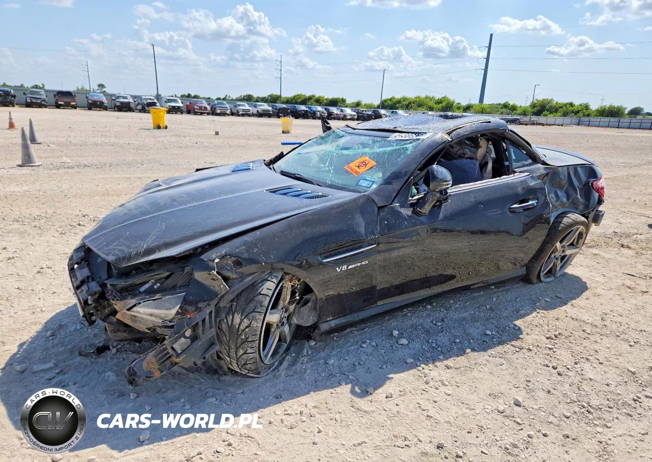2014 Mercedes-Benz Slk 55 Amg VIN:WDDPK7FA5EF092489 - 1