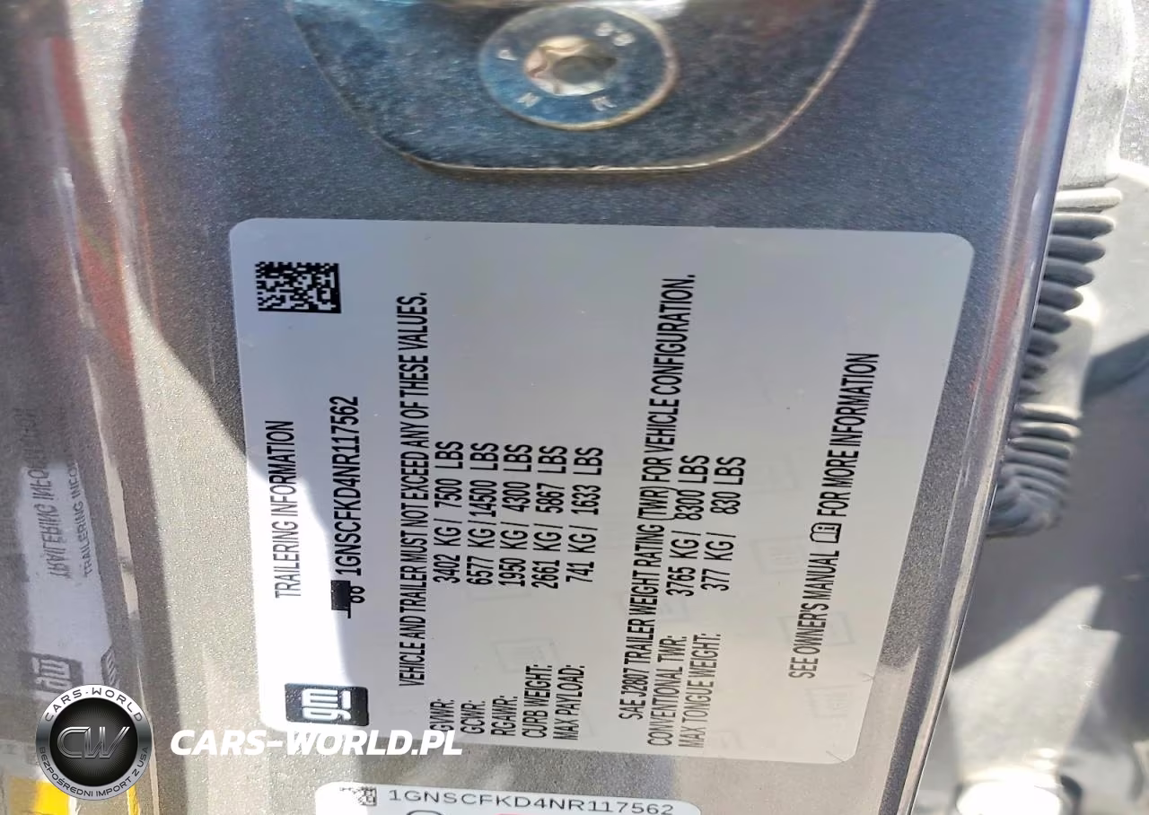 2022 Chevrolet Suburban C1500 Premier VIN:1GNSCFKD4NR117562 - 14