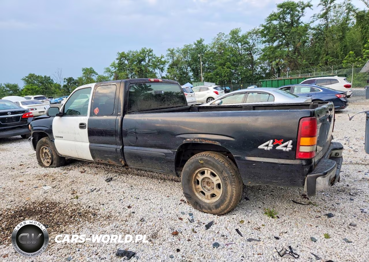2002 GMC New Sierra K1500 VIN:1GTEK19VX2E105011 - 2