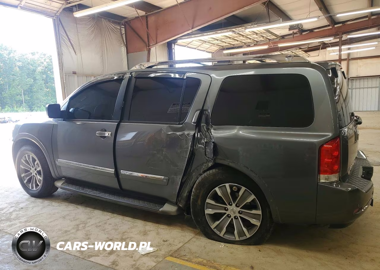 2015 Nissan Armada Sl VIN:5N1AA0ND4FN606356 - 2