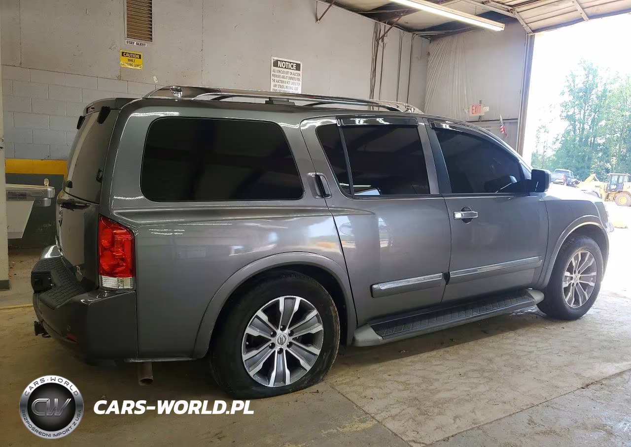 2015 Nissan Armada Sl VIN:5N1AA0ND4FN606356 - 3