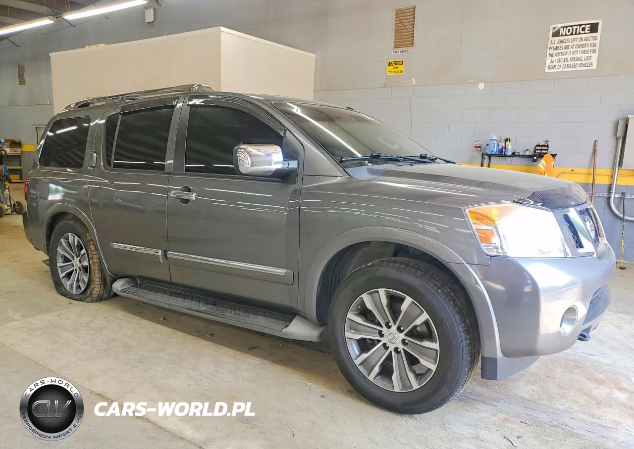 2015 Nissan Armada Sl VIN:5N1AA0ND4FN606356 - 4