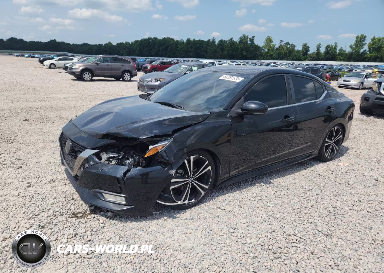 2020 Nissan Sentra Sr VIN:3N1AB8DV9LY289315 - 1