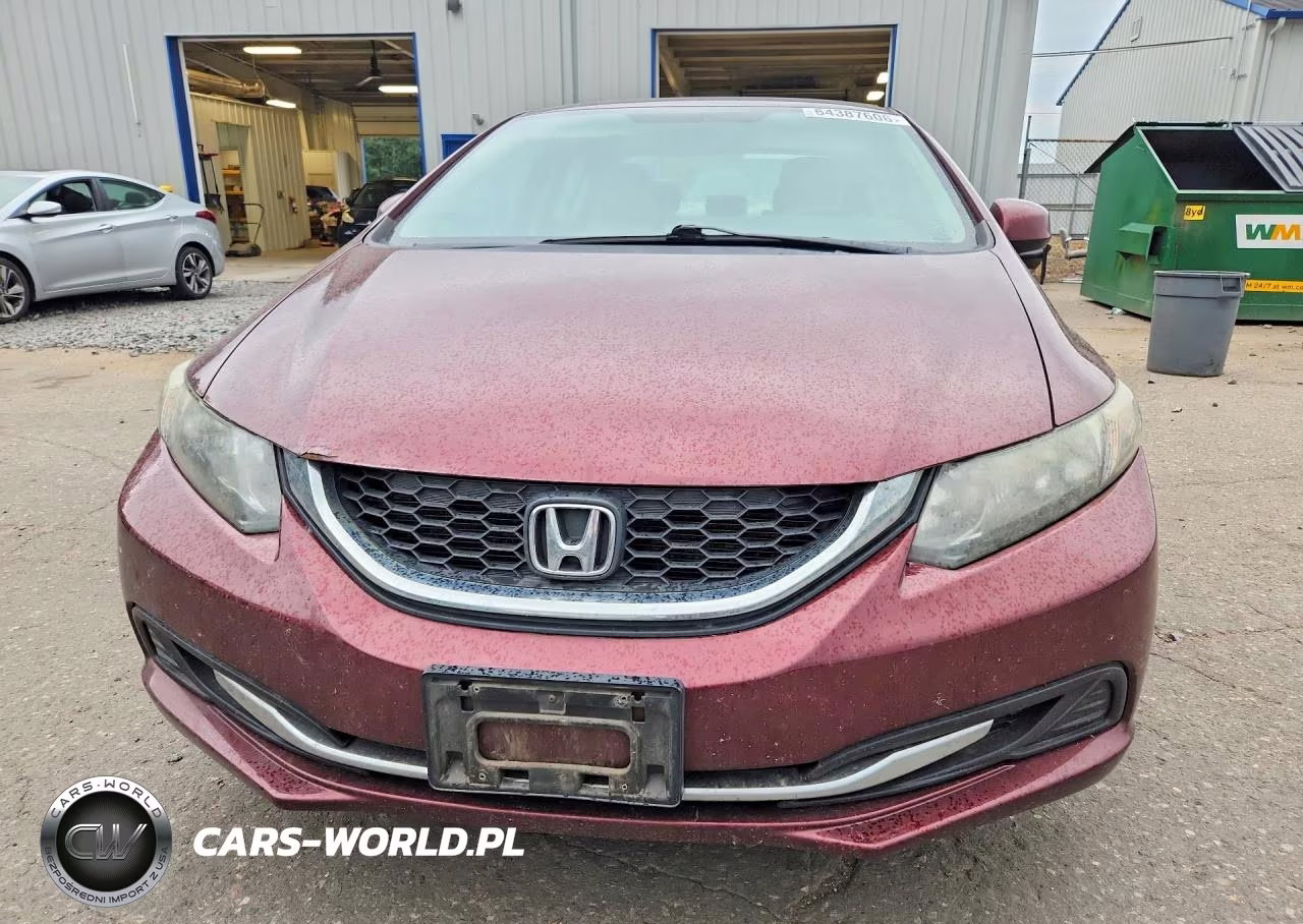 2013 Honda Civic Lx VIN:19XFB2F55DE089709 - 5
