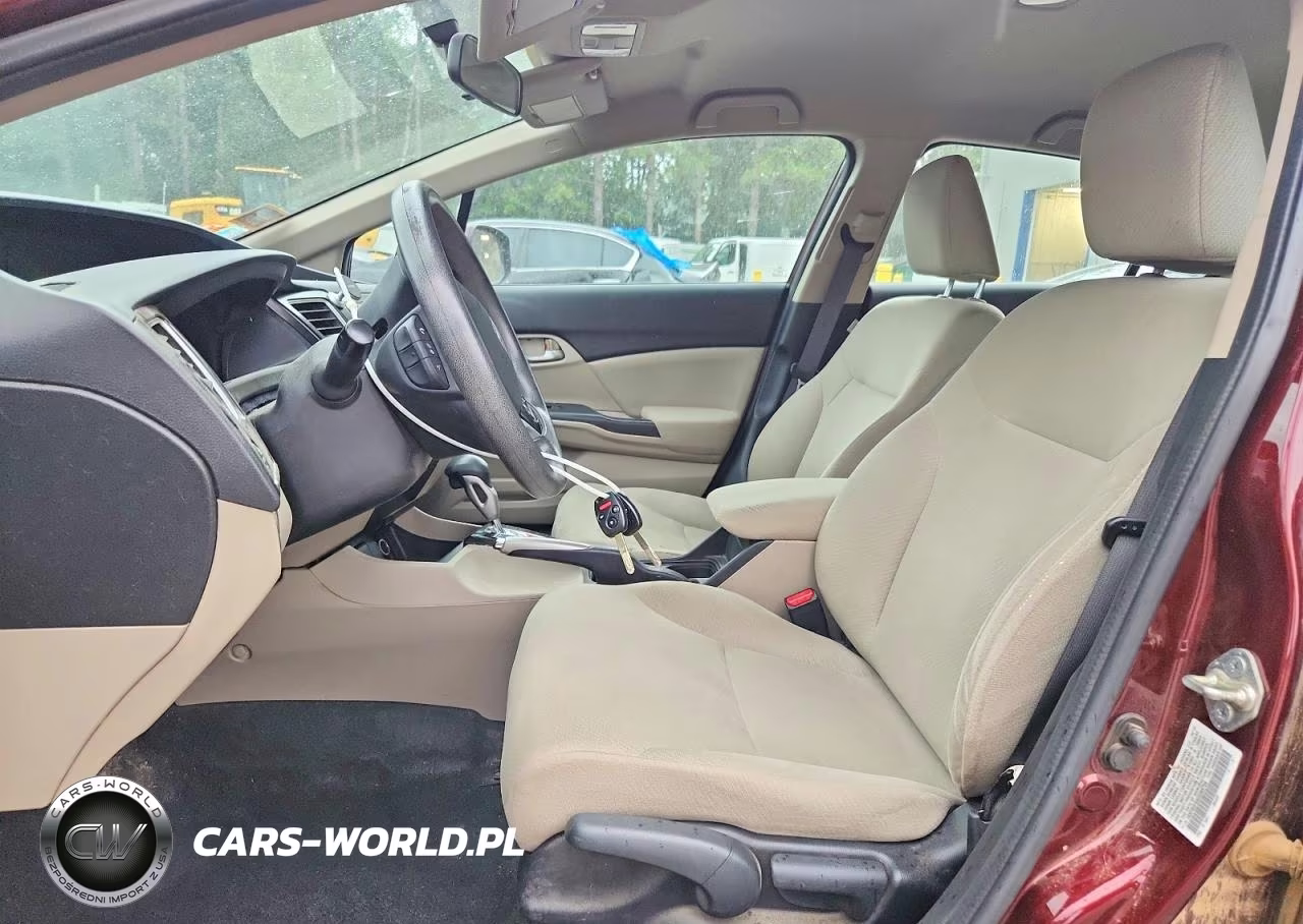 2013 Honda Civic Lx VIN:19XFB2F55DE089709 - 7