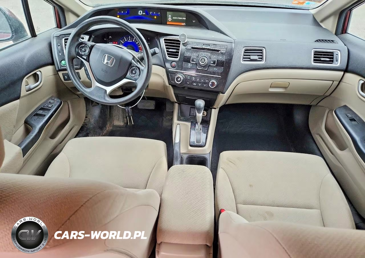 2013 Honda Civic Lx VIN:19XFB2F55DE089709 - 8