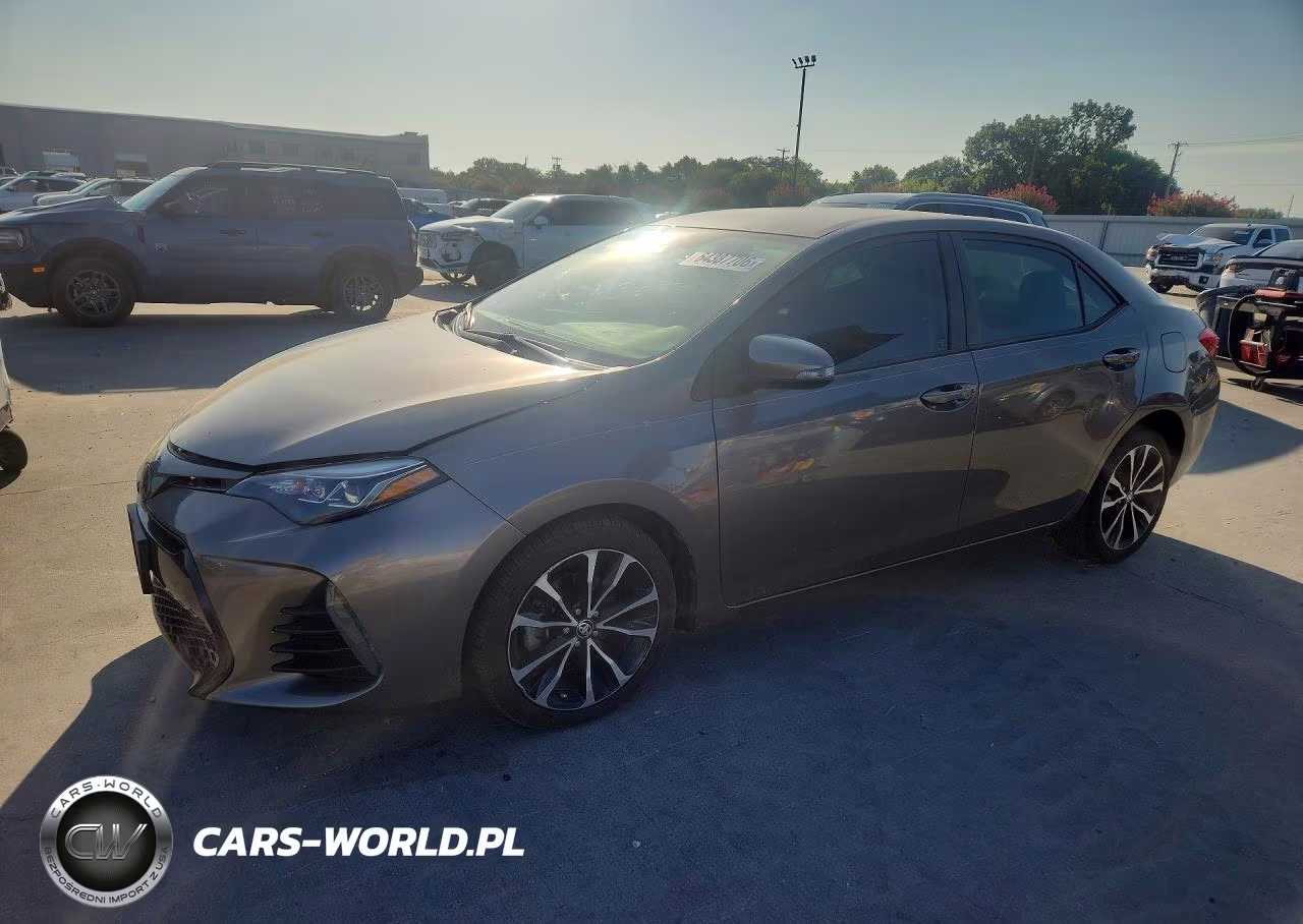 2018 Toyota Corolla Se VIN:5YFBURHE9JP742292 - 1