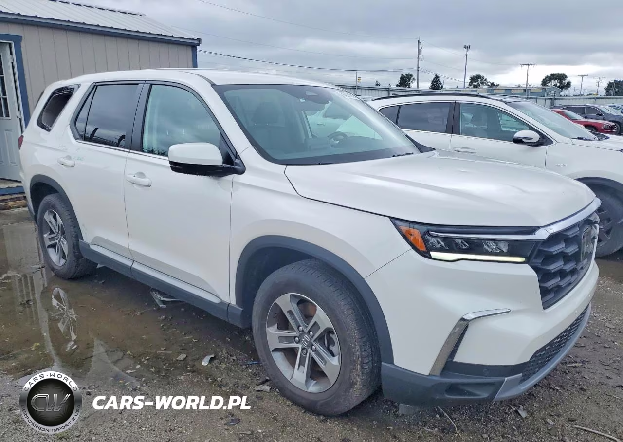 2025 Honda Pilot Exl VIN:5FNYG2H46SB005614 - 4