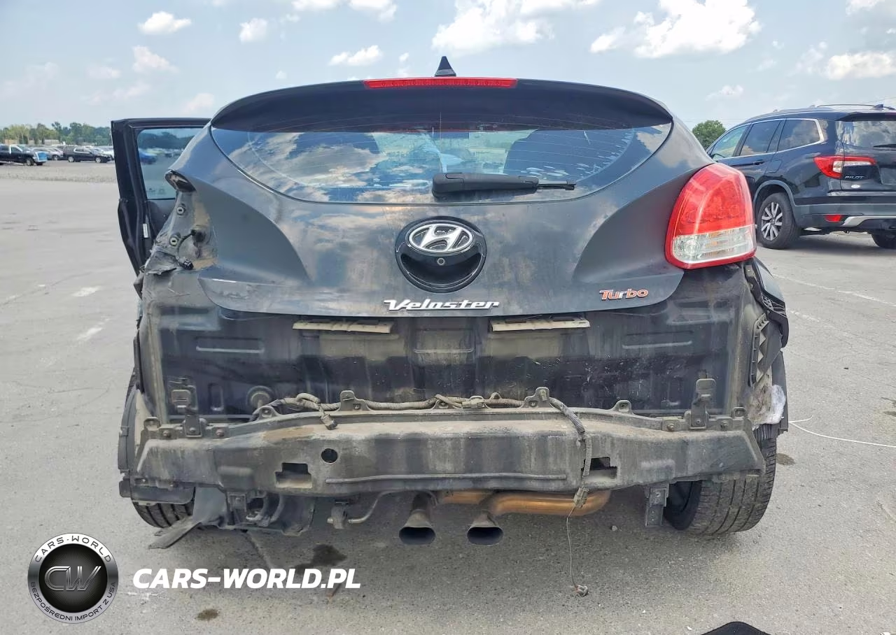 2015 Hyundai Veloster Turbo VIN:KMHTC6AE0FU233942 - 6