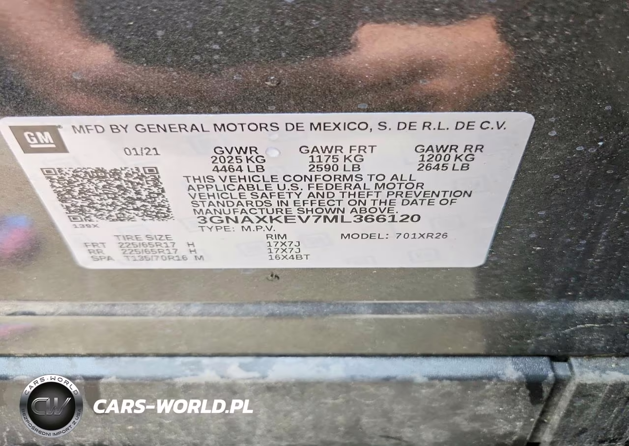 2021 Chevrolet Equinox Lt VIN:3GNAXKEV7ML366120 - 13