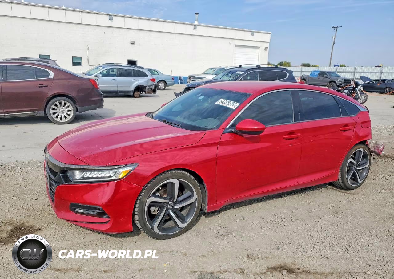 2019 Honda Accord Sport VIN:1HGCV1F3XKA088267 - 1