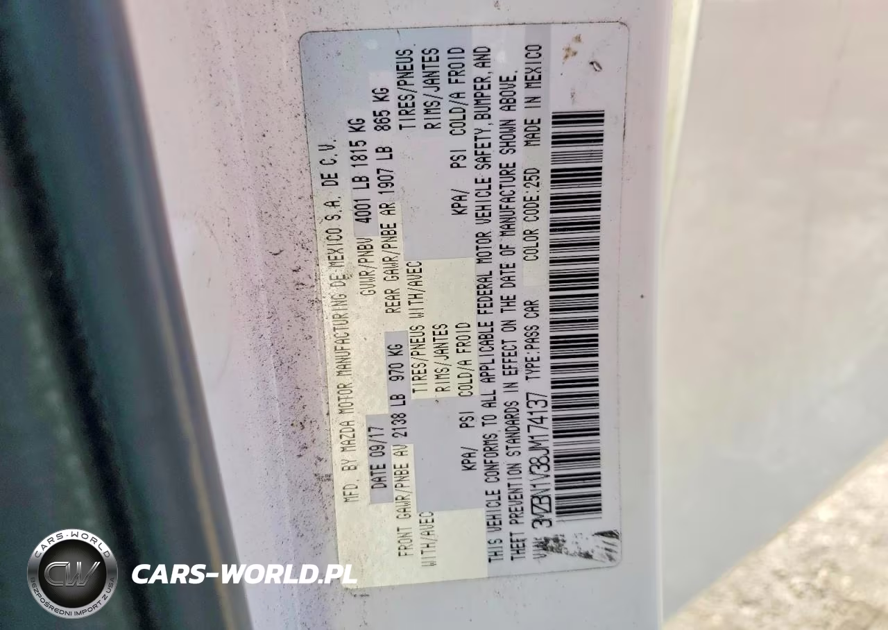 2018 Mazda 3 Touring VIN:3MZBN1V38JM174137 - 12