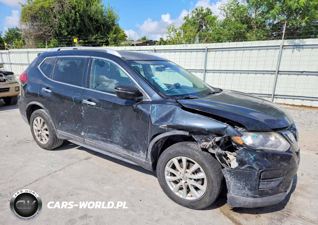 2017 Nissan Rogue Sv VIN:KNMAT2MT6HP524638 - 4