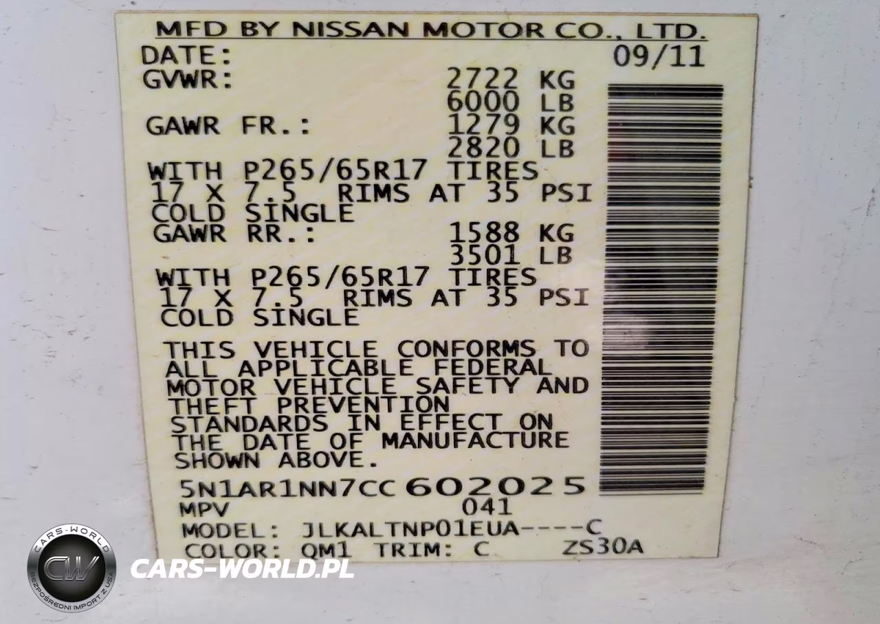 2012 Nissan Pathfinder S VIN:5N1AR1NN7CC602025 - 13