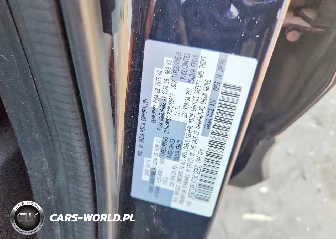 2015 Mazda Cx-5 Sport VIN:JM3KE2BEXF0472950 - 13