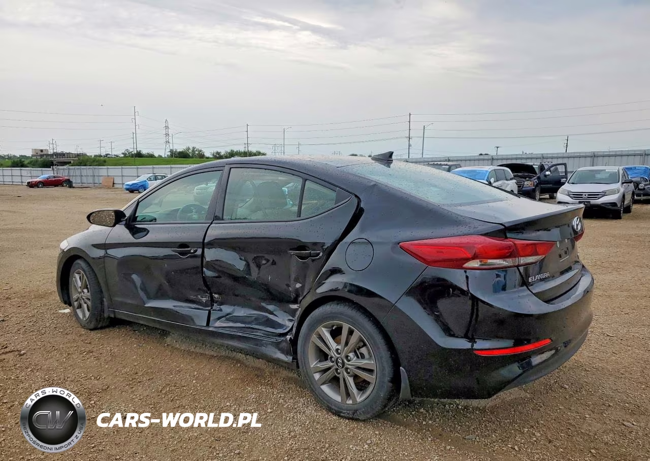 2018 Hyundai Elantra Sel VIN:5NPD84LF6JH377891 - 2