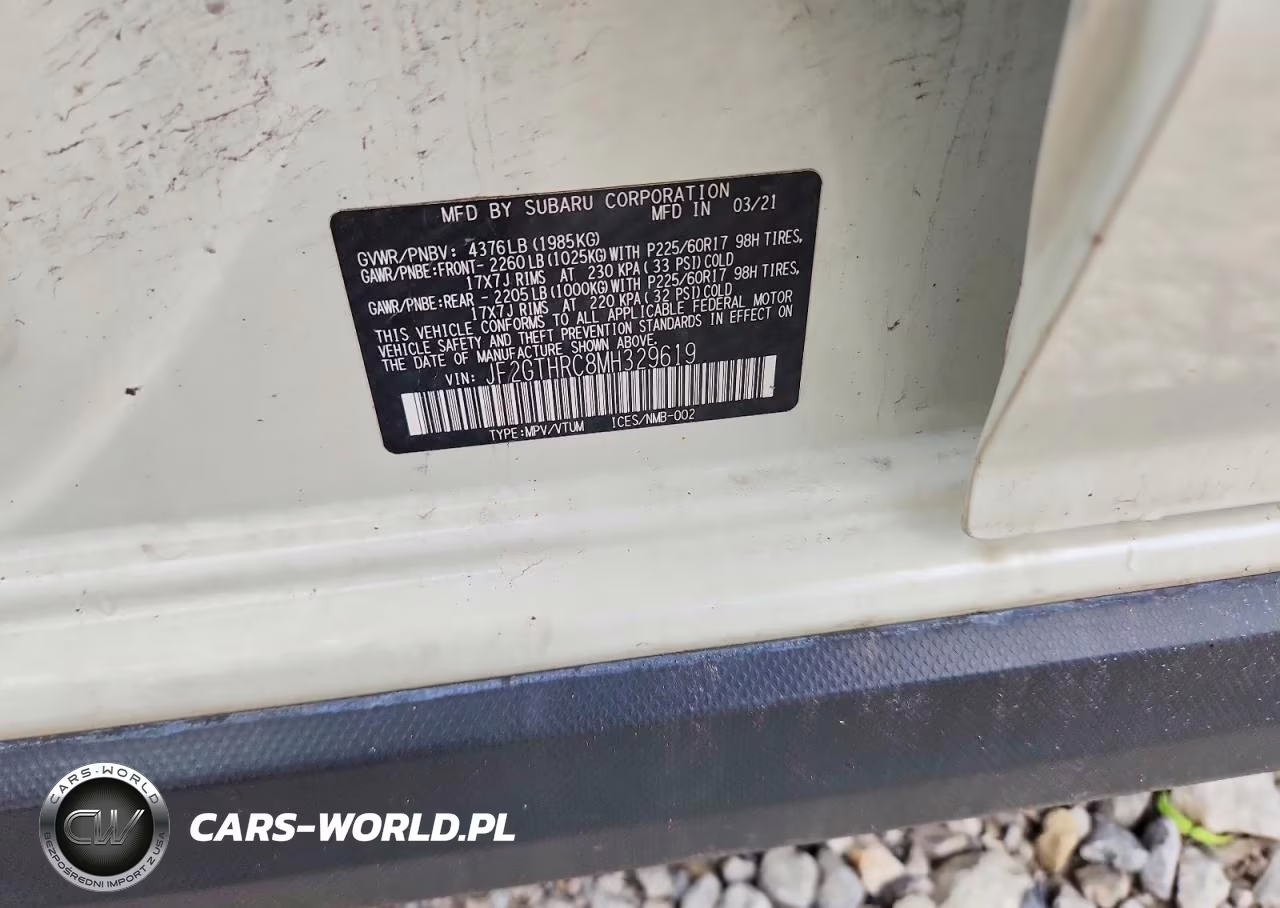 2021 Subaru Crosstrek Sport VIN:JF2GTHRC8MH329619 - 12