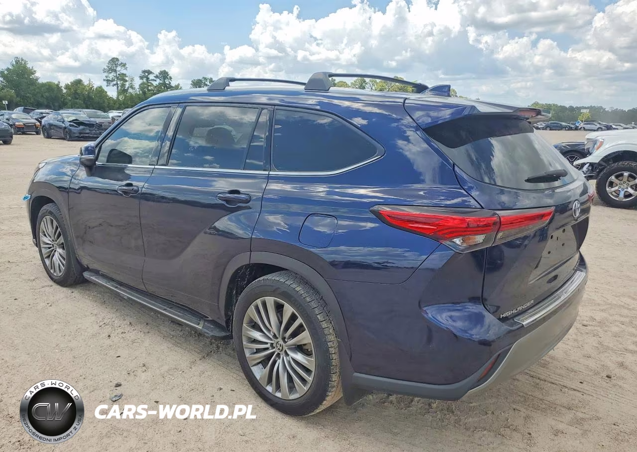 2021 Toyota Highlander Hybrid Platinum VIN:5TDFARAH7MS008597 - 2