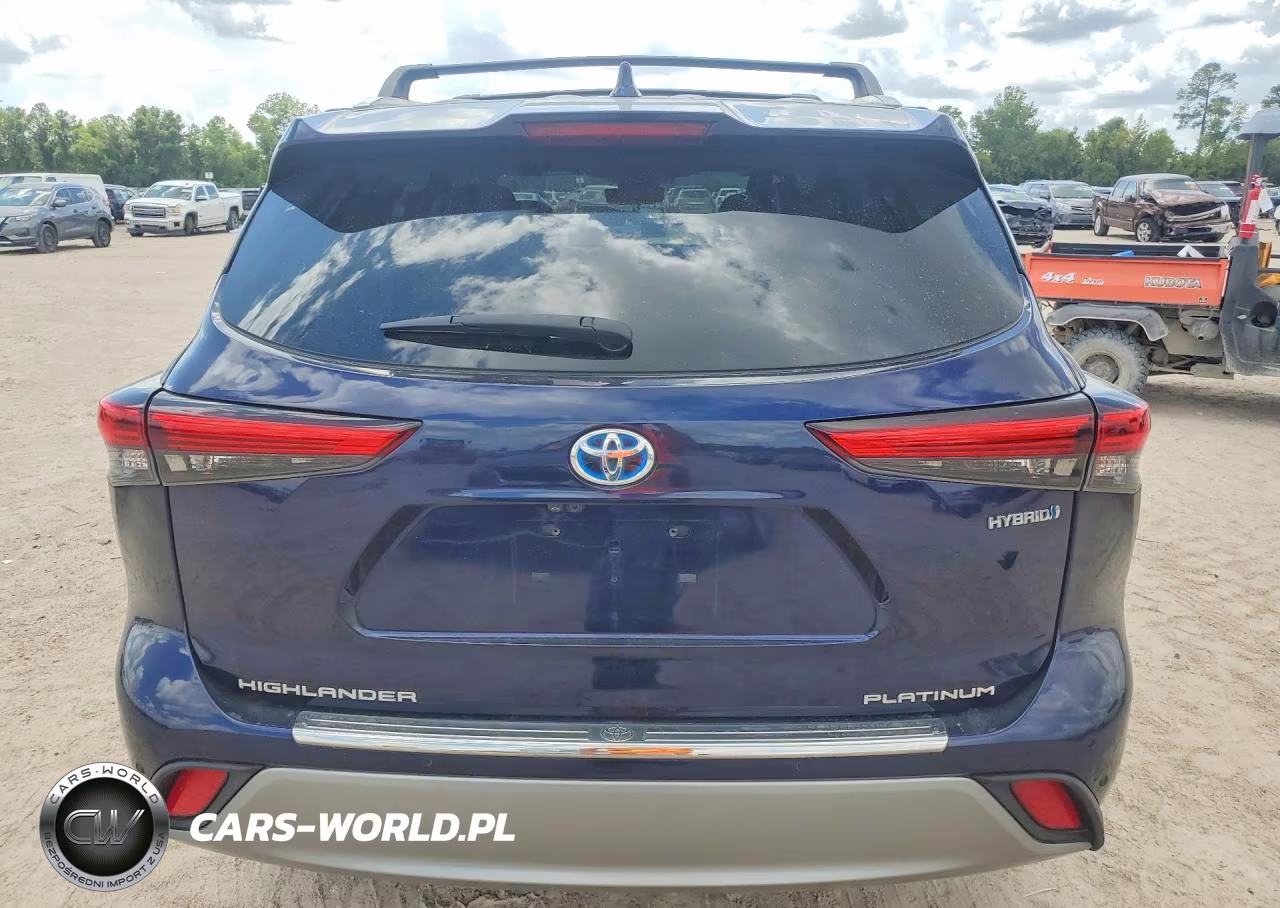 2021 Toyota Highlander Hybrid Platinum VIN:5TDFARAH7MS008597 - 6