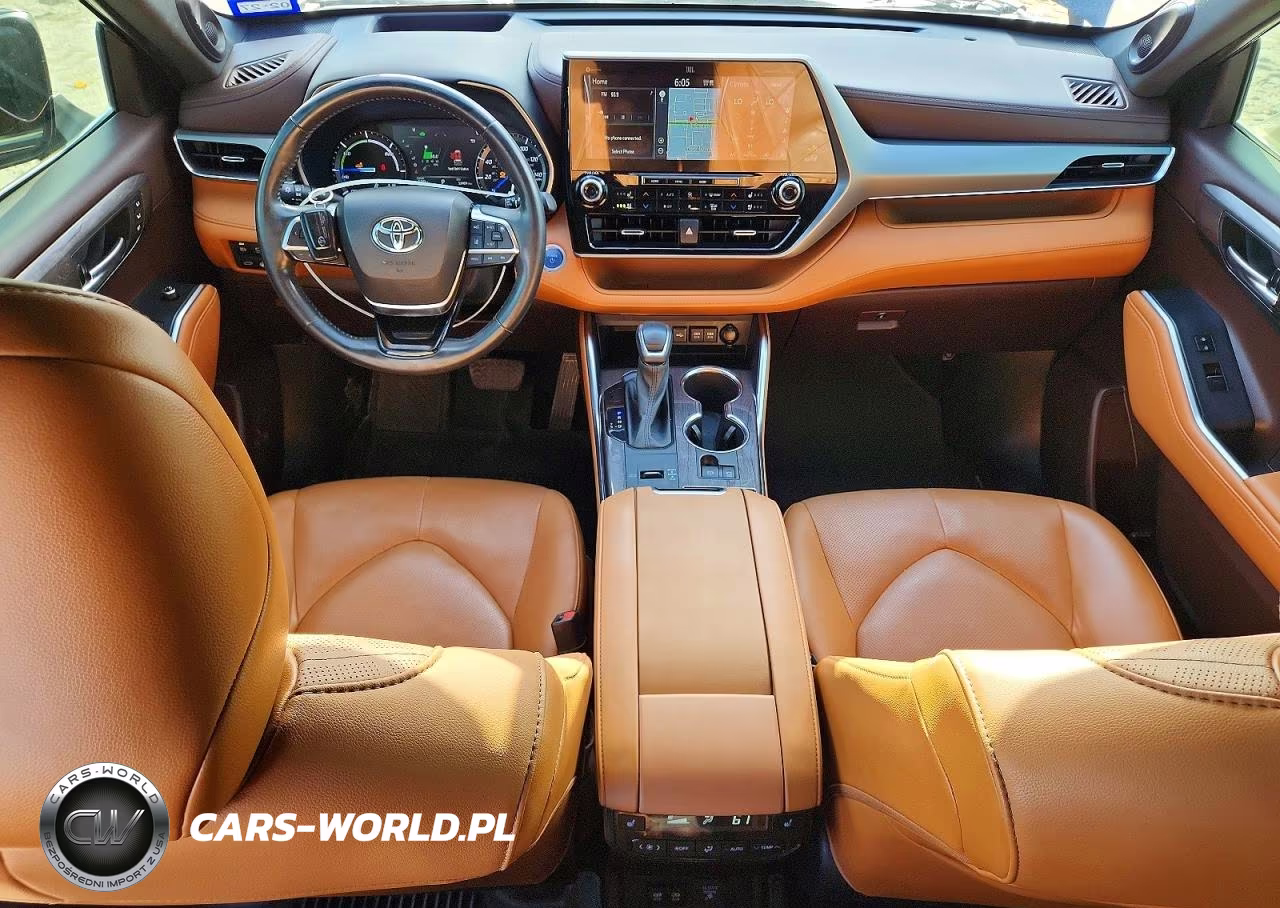 2021 Toyota Highlander Hybrid Platinum VIN:5TDFARAH7MS008597 - 8