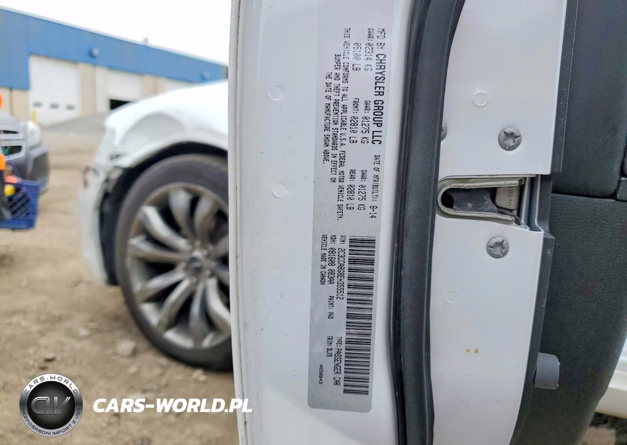 2014 Chrysler 300 S VIN:2C3CCABG8EH355512 - 12