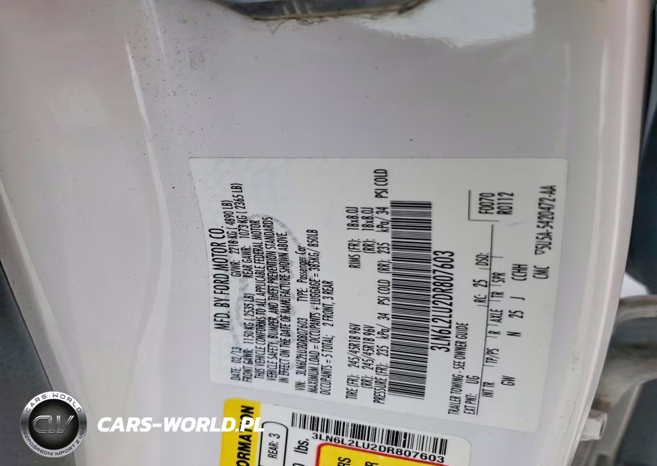 2013 Lincoln Mkz Hybrid VIN:3LN6L2LU2DR807603 - 12