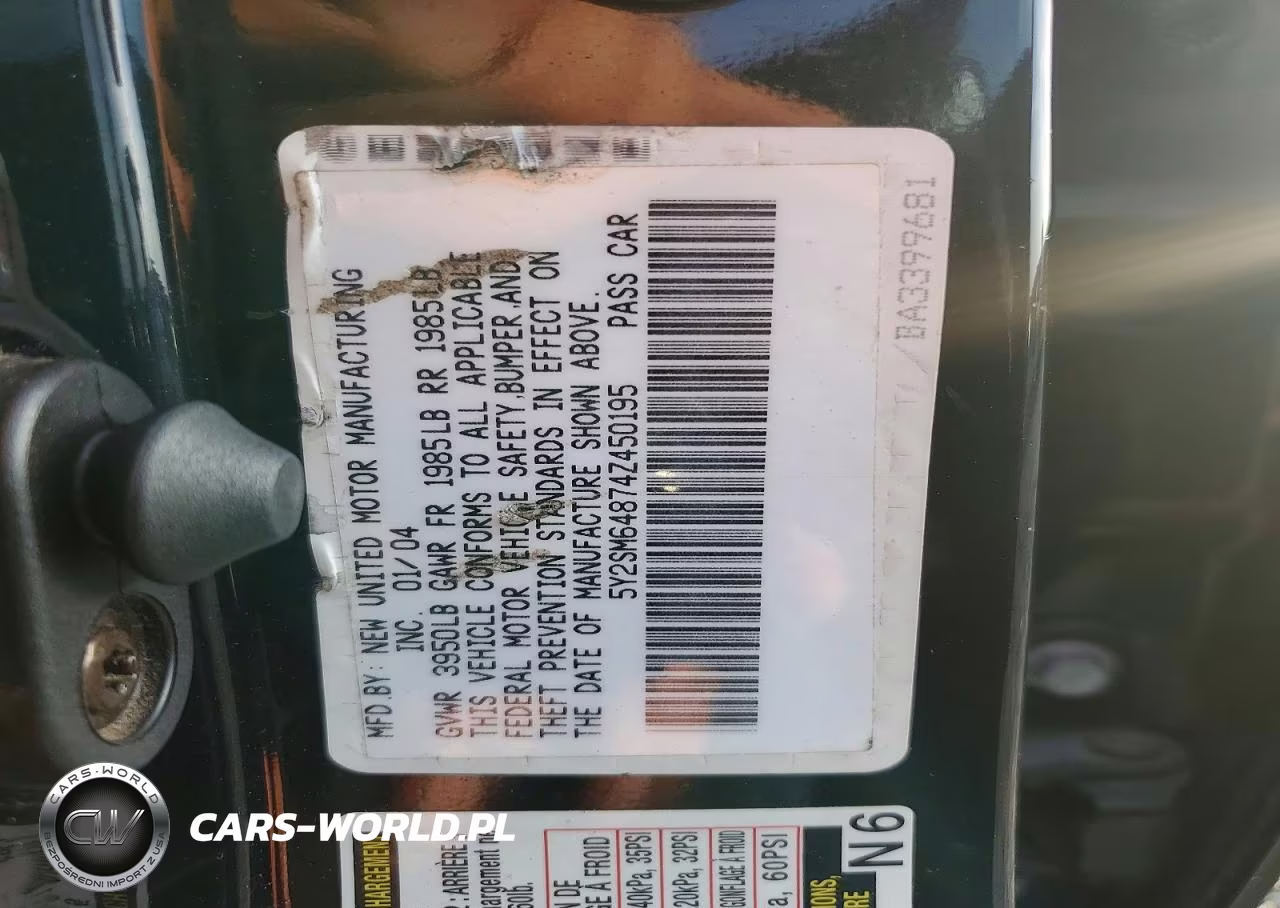 2004 Pontiac Vibe VIN:5Y2SM64874Z450195 - 12