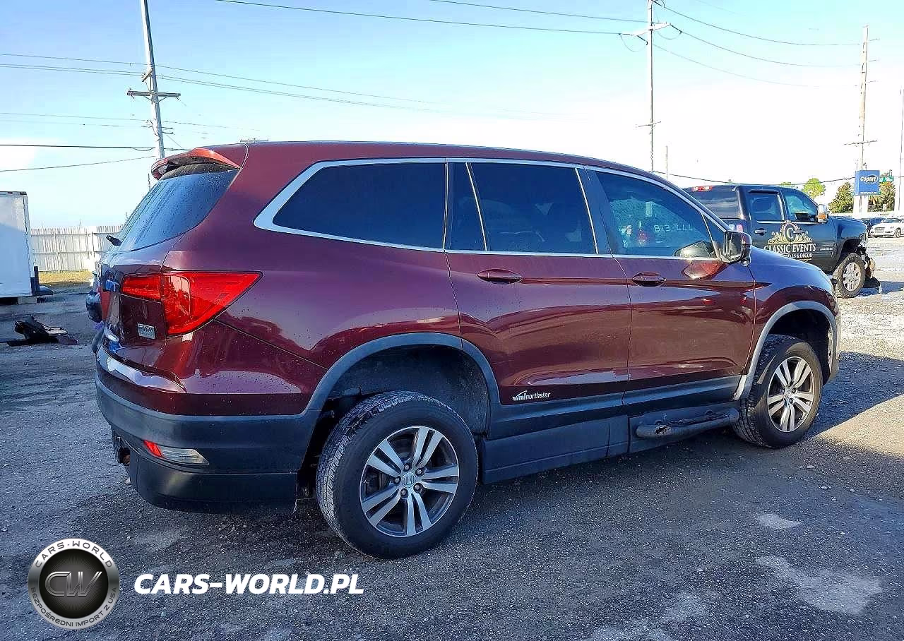 2018 Honda Pilot Exln VIN:5FNYF5H76JB024614 - 3